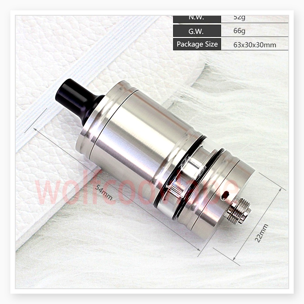 Vaping Air - Wolfcoolvape Lindy RTA 5ml タンクアトマイザー -