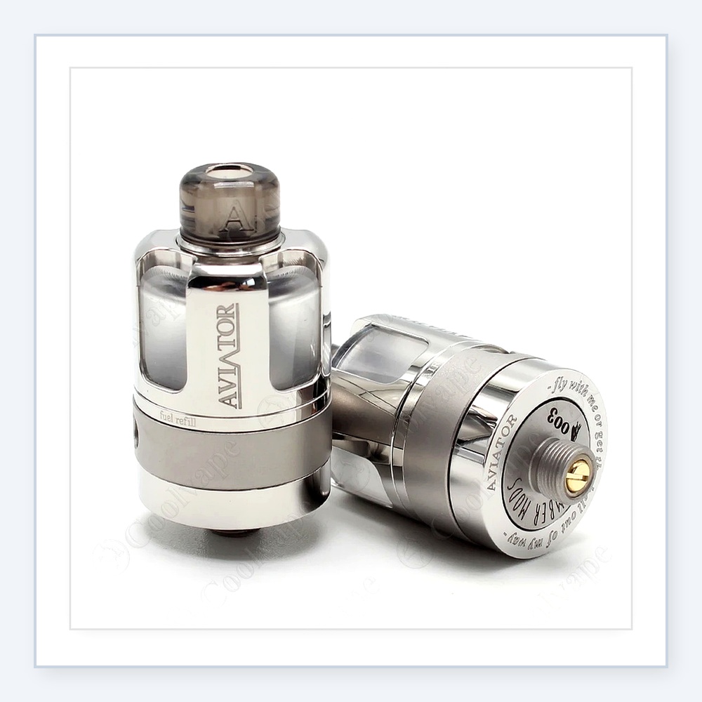 Wolfcoolvape Aviator 22mm RTAア - Vaping Air のレビューと価格