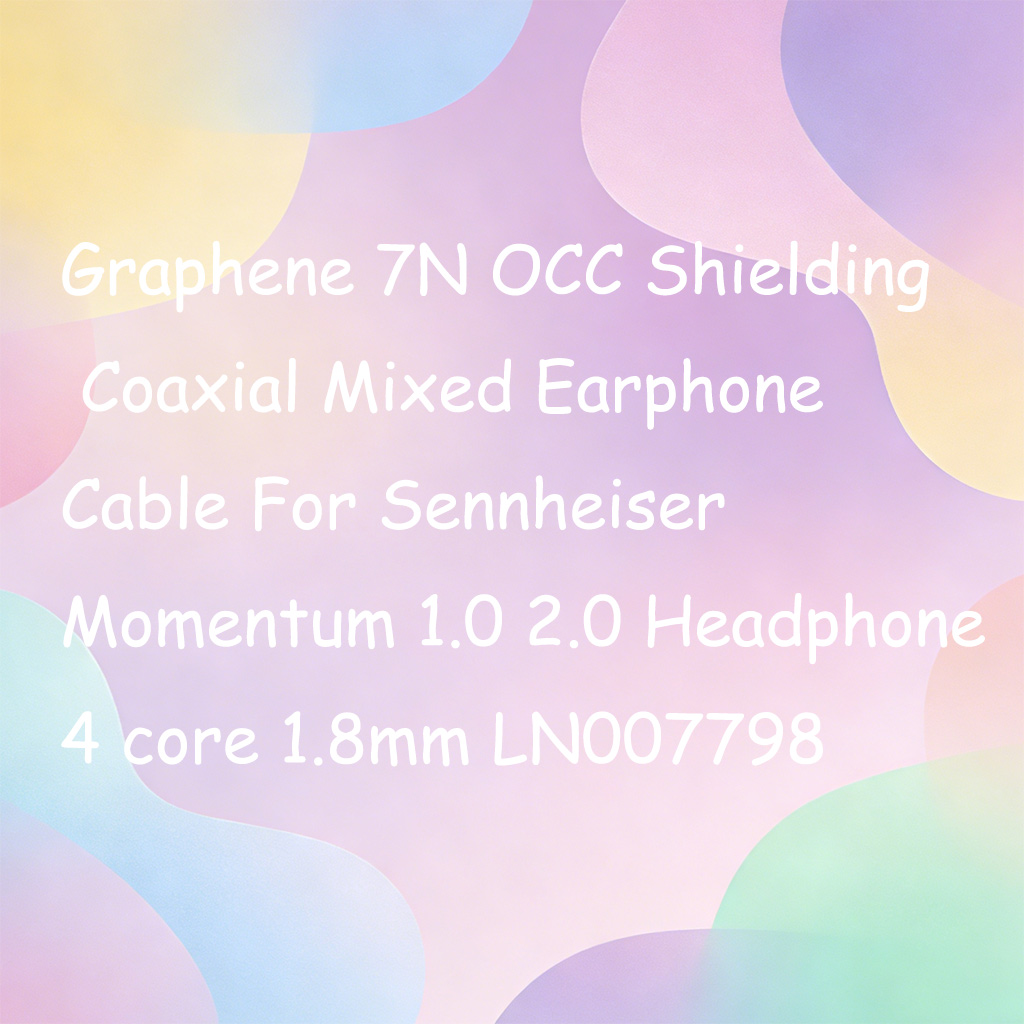 グラフェン7N OCCシールド同軸混合イヤホンケーブル。ゼン - Sennheiser Headphone Momentum 4 のレビューと価格