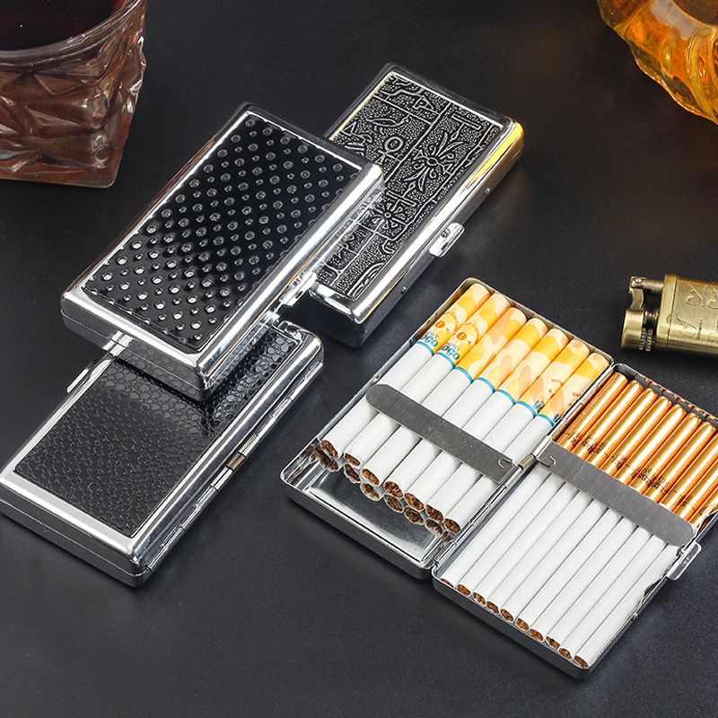粗い、中細い、細い三種類のタバコケース、携帯用金属製耐圧タバ - Smoking & Vaping Accessories のレビューと価格