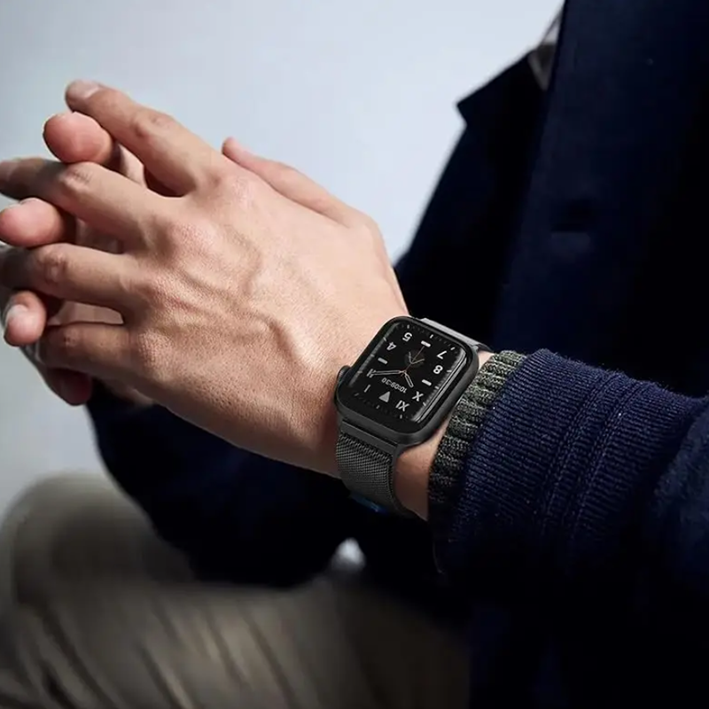 ミラネーゼループストラップ Apple Watch バンドリ - Mesh Coil Strip のレビューと価格