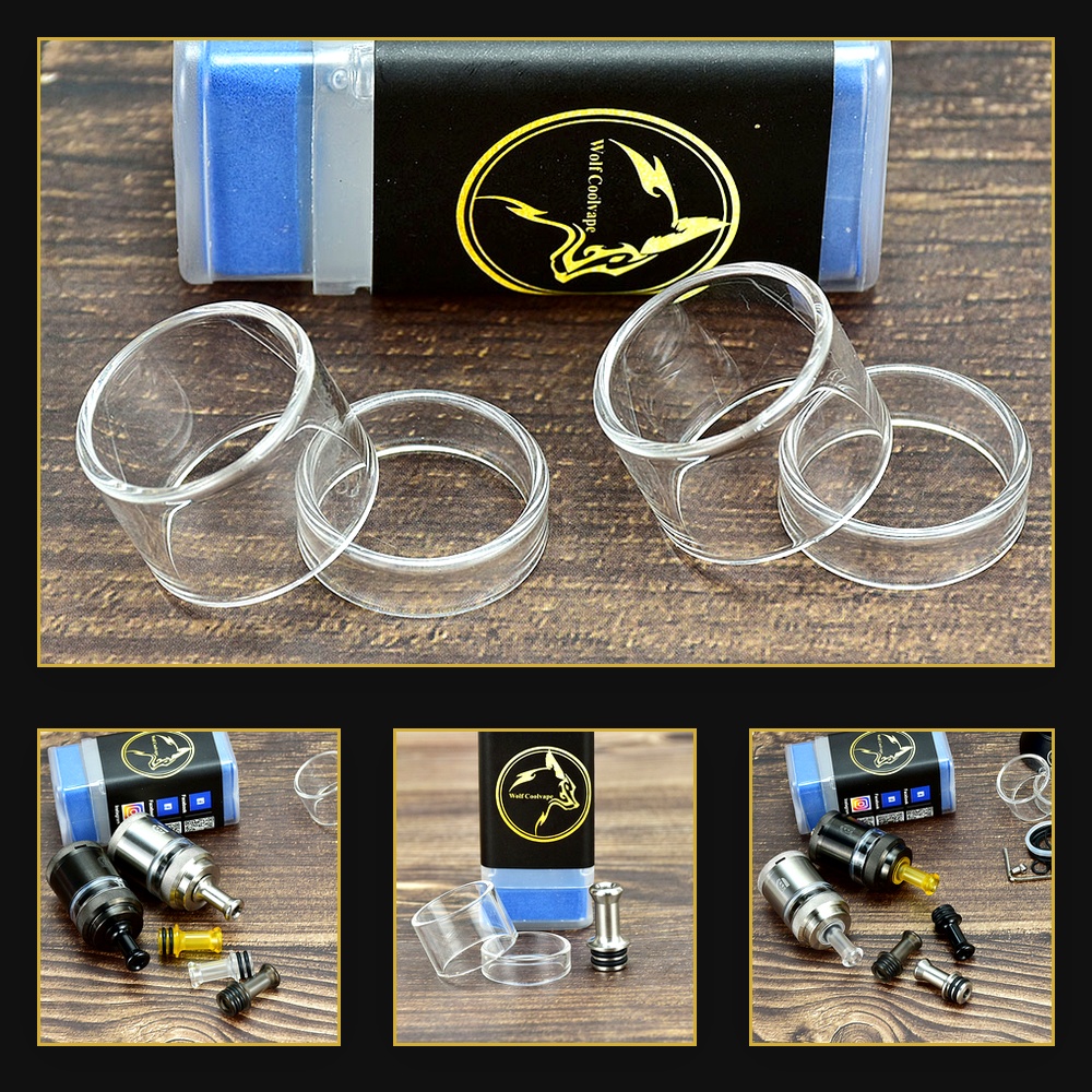 ガラス製ドリップチップと510エアピンを備えたバーサーカーミ - Vaping Air のレビューと価格