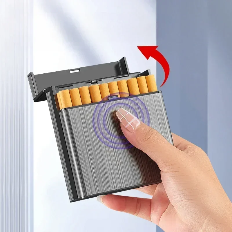 40本収納可能な、携帯用スリム型アルミ製シガレットケース。通 - Smoking & Vaping Accessories のレビューと価格