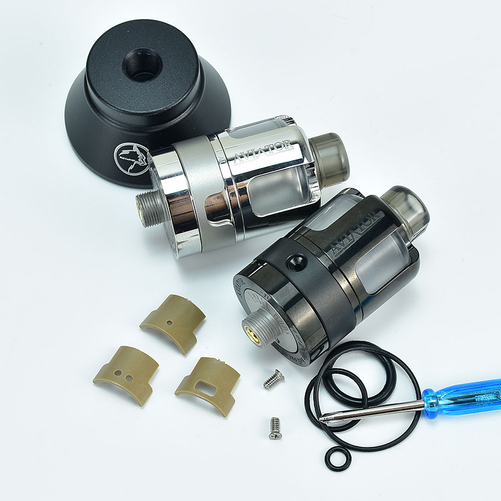 Aviator RTA ベイプタンク 3.5ml 22mm  - Vaping Air のレビューと価格